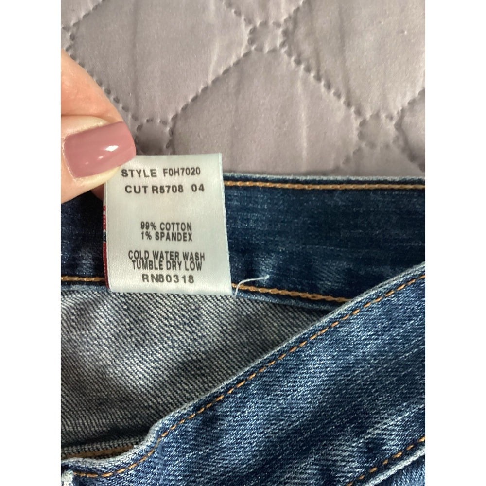 Lucky Brand Women Bermuda‎ Lucky Brand Jean Shorts Size 4/27 - Picture 4 of 13